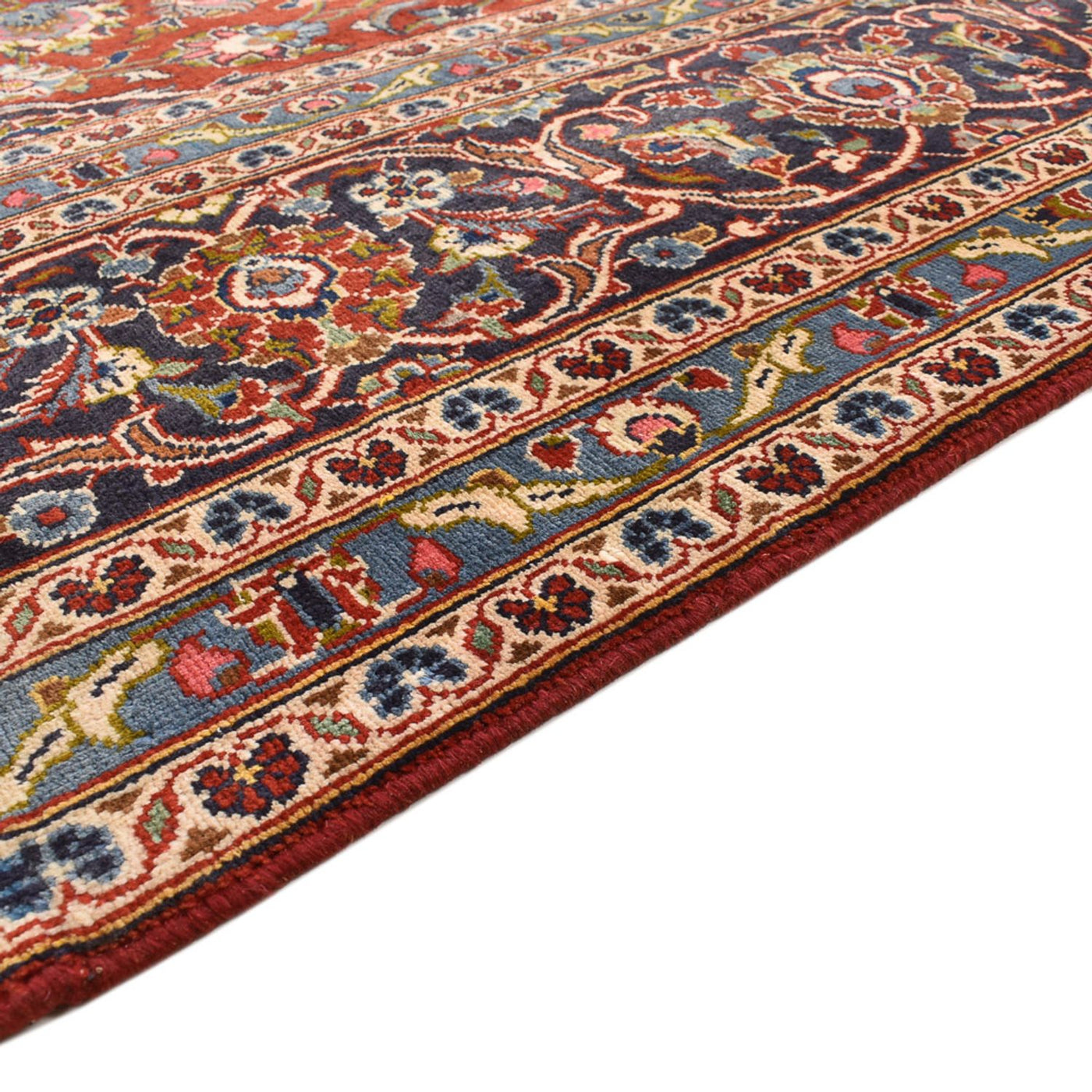 Kashan Tæppe 253x225cm - Persisk tæppe