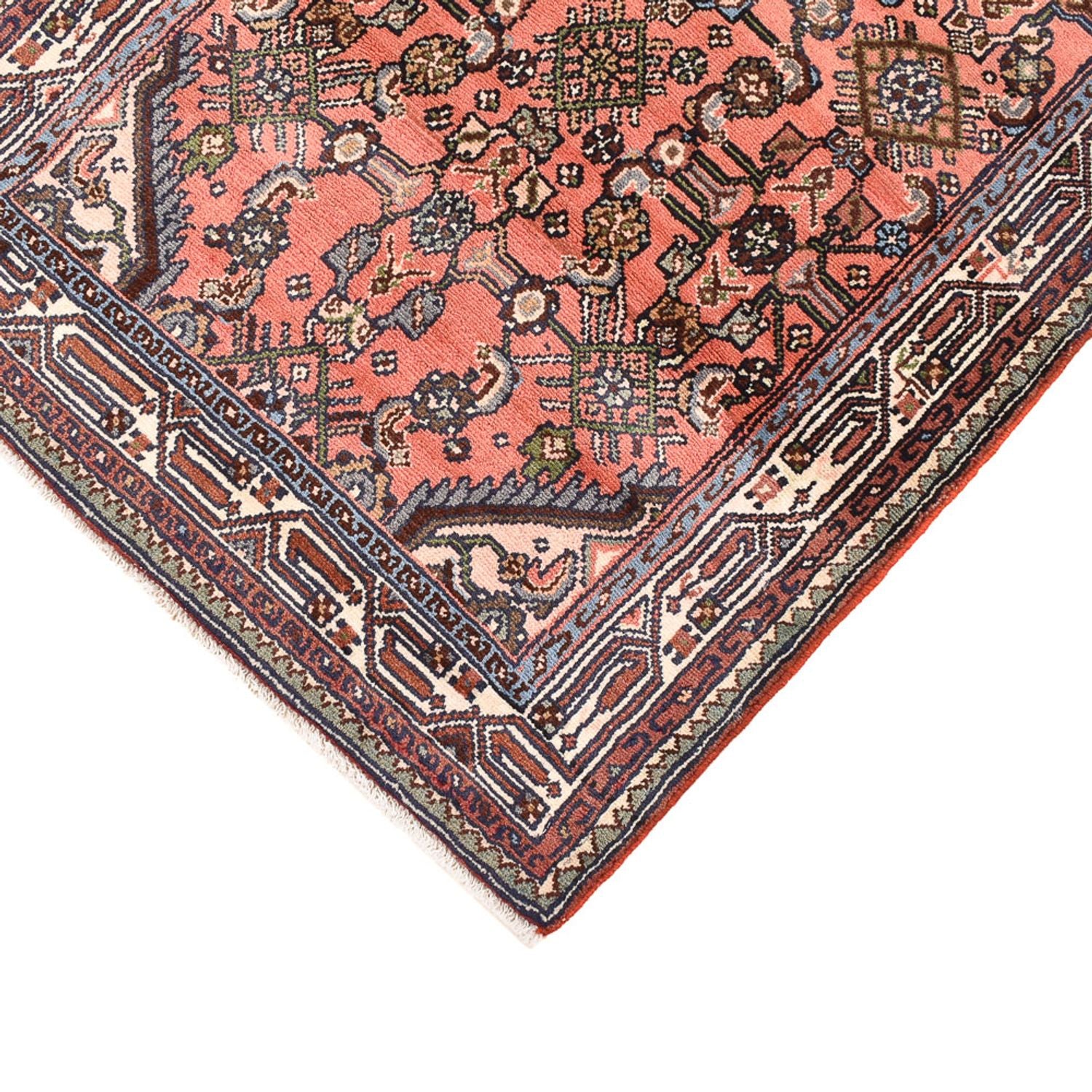 Løber Persisk tæppe - Nomadisk - 205 x 79 cm - lysrød