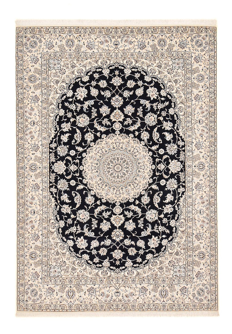 Persisk tæppe - Nain - Royal - 356 x 251 cm - mørkeblå