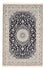 Persisk tæppe - Nain - Premium - 313 x 213 cm - mørkeblå