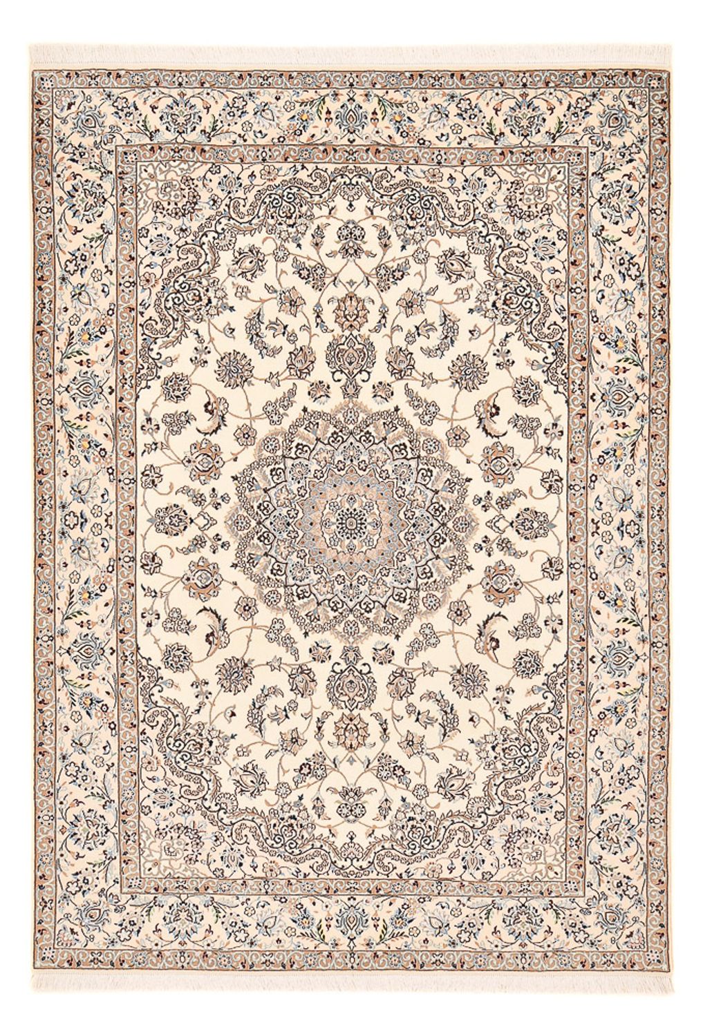 Persisk tæppe - Nain - Royal - 298 x 200 cm - beige