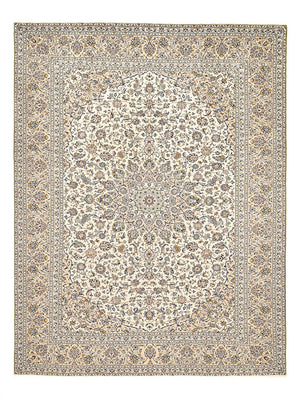 Persisk tæppe - Keshan - 397 x 295 cm - sand