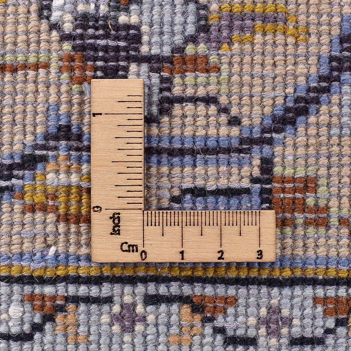 Persisk tæppe - Keshan - 382 x 275 cm - lys beige