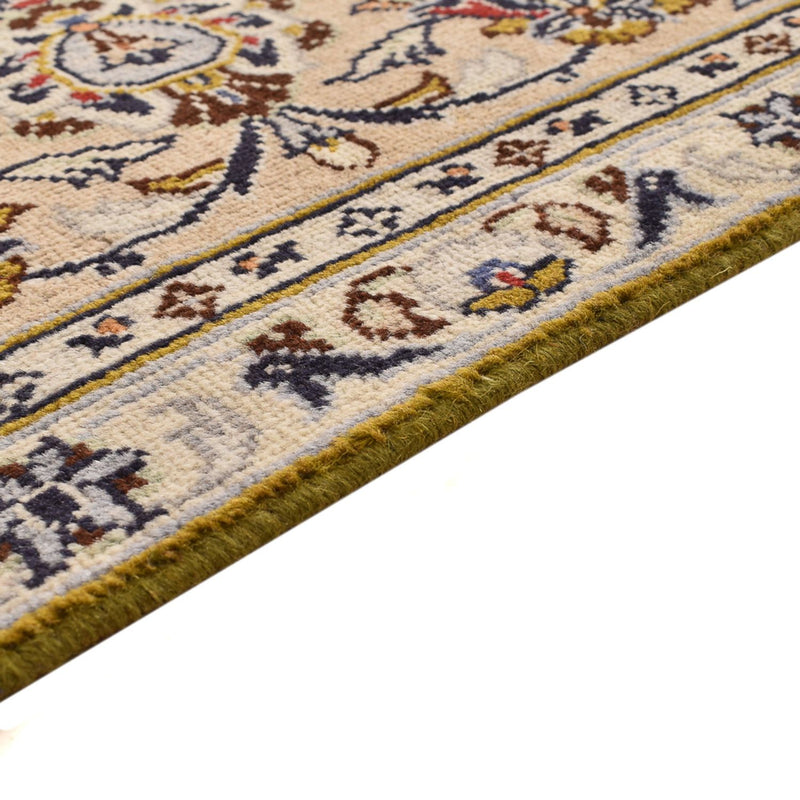 Persisk tæppe - Keshan - 352 x 237 cm - lys beige