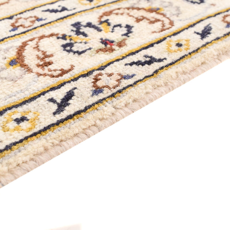 Persisk tæppe - Keshan - 355 x 245 cm - lys beige
