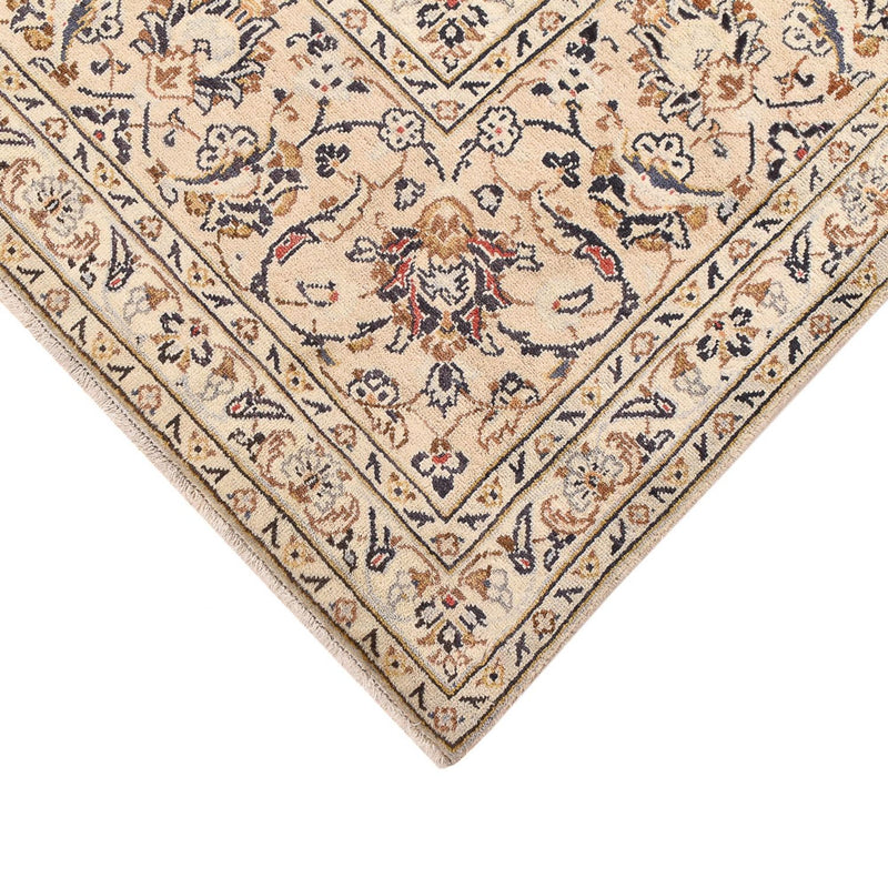 Persisk tæppe - Keshan - 359 x 243 cm - lys beige