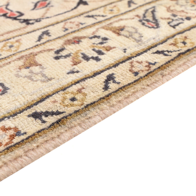 Persisk tæppe - Keshan - 359 x 243 cm - lys beige
