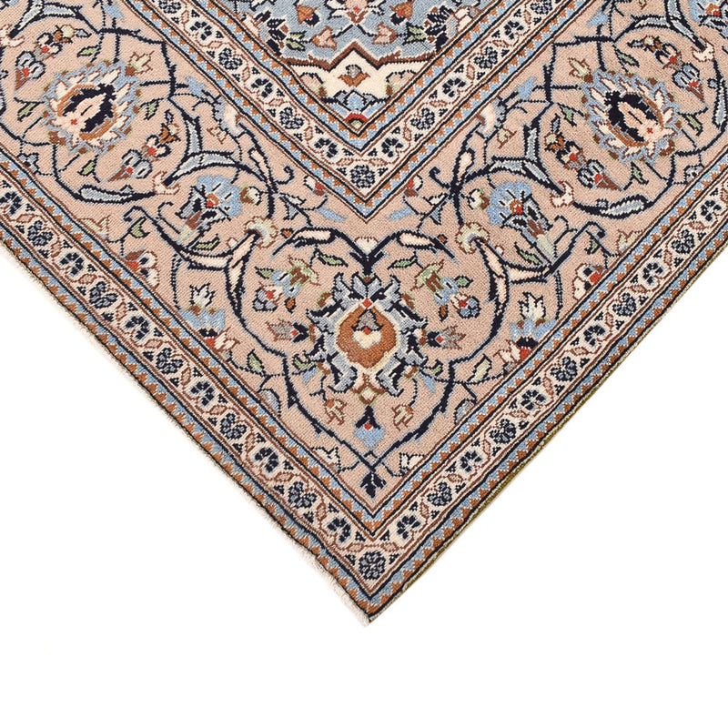 Persisk tæppe - Keshan - 303 x 202 cm - mørk beige