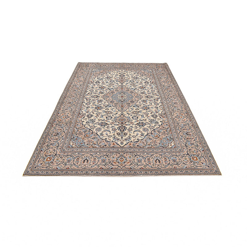 Persisk tæppe - Keshan - 303 x 202 cm - mørk beige