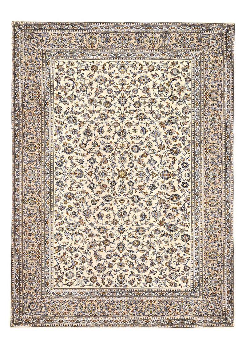 Persisk tæppe - Keshan - 400 x 280 cm - sand