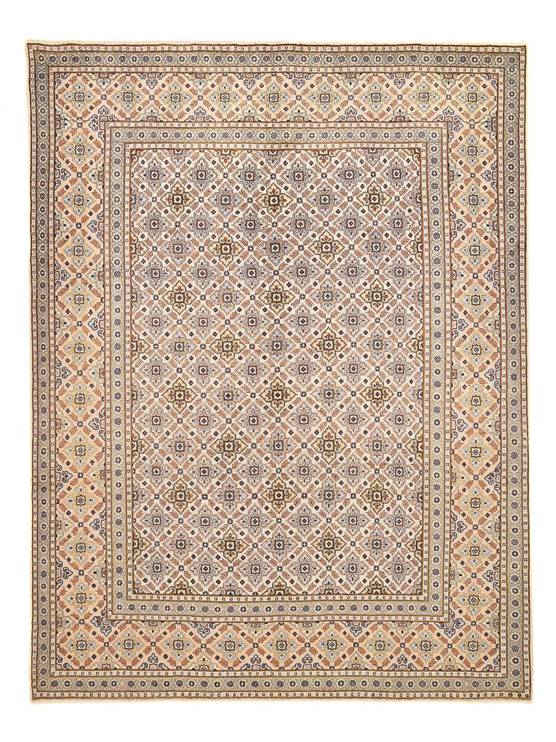 Persisk tæppe - Keshan - 354 x 255 cm - beige