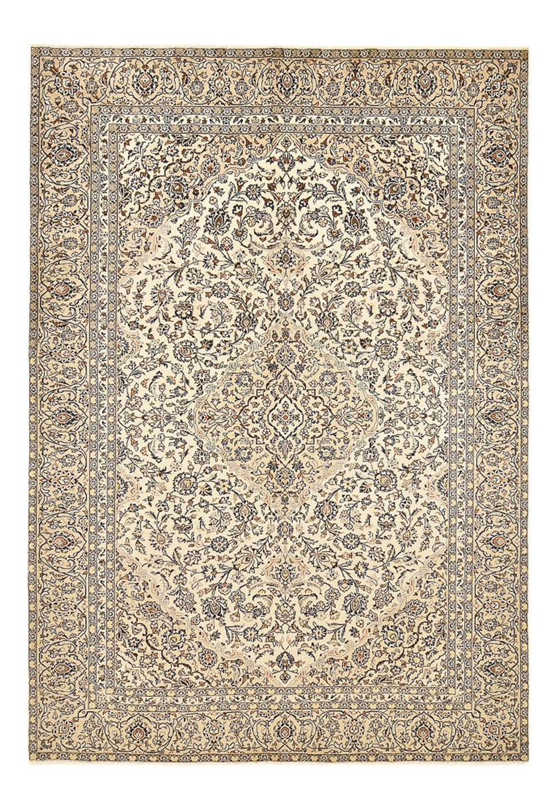 Persisk tæppe - Keshan - 335 x 229 cm - sand