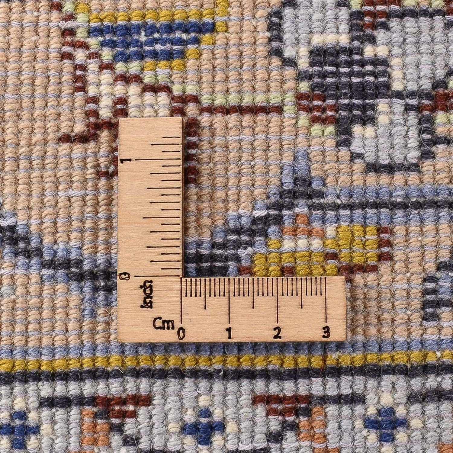 Persisk tæppe - Keshan - 380 x 271 cm - lys beige