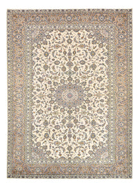 Persisk tæppe - Keshan - 345 x 250 cm - lys beige