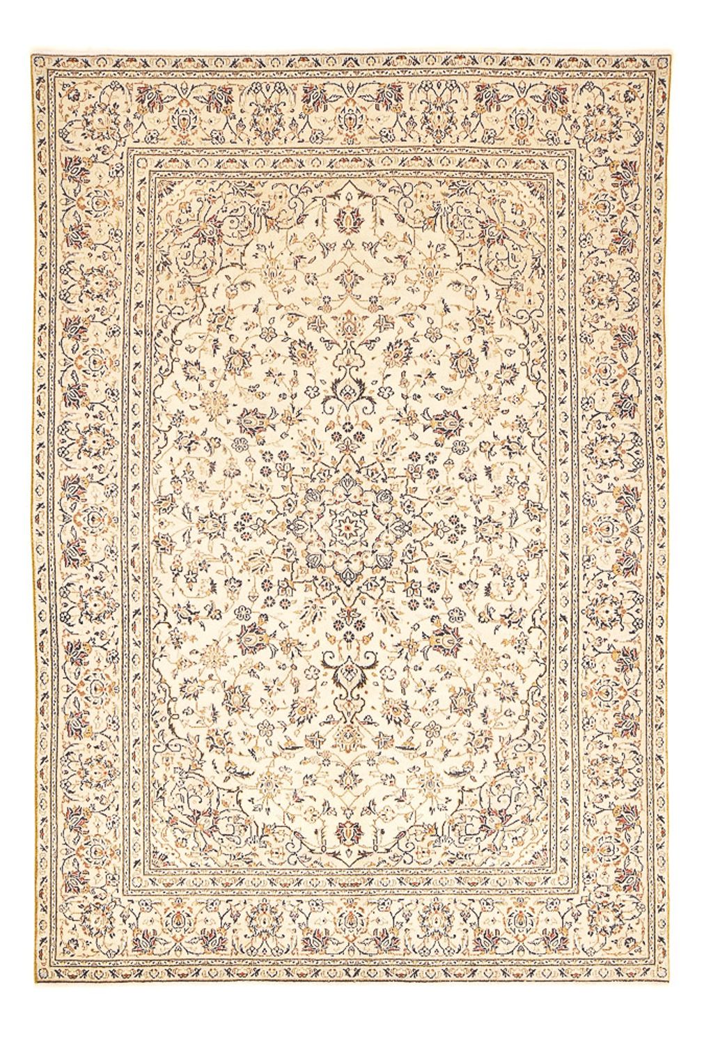 Persisk tæppe - Keshan - 285 x 185 cm - beige
