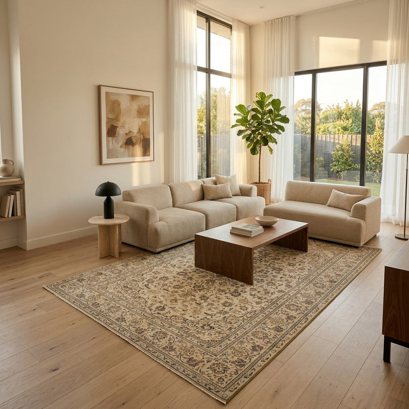 Kashan Tæppe 285x185cm - Persisk tæppe