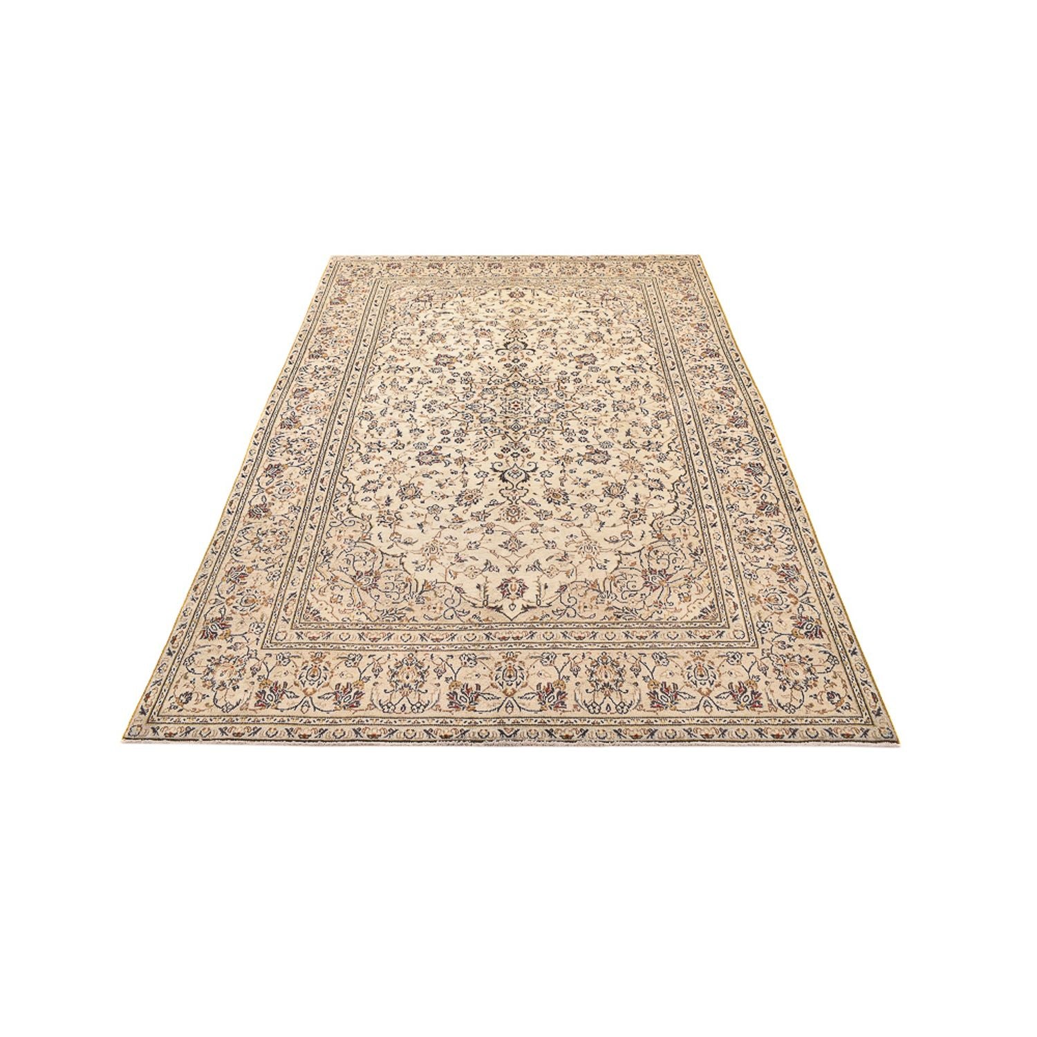 Persisk tæppe - Keshan - 285 x 185 cm - beige