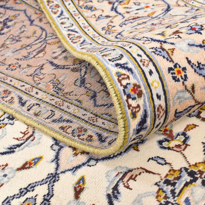 Persisk tæppe - Keshan - 290 x 190 cm - lys beige