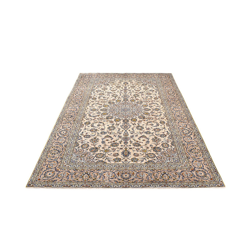 Persisk tæppe - Keshan - 290 x 190 cm - lys beige