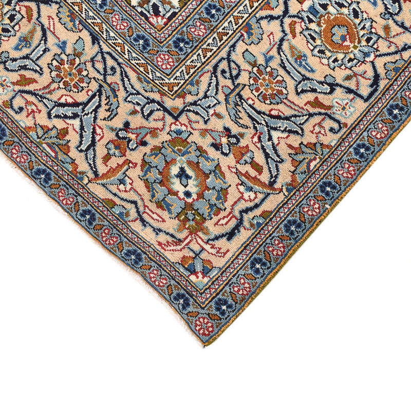 Persisk tæppe - Keshan - 288 x 198 cm - lys beige
