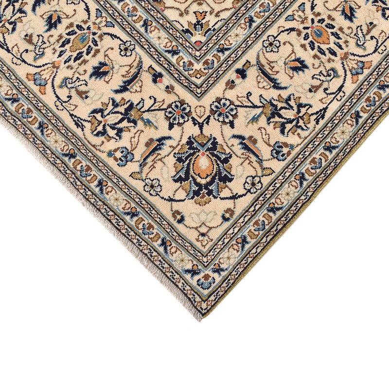 Persisk tæppe - Keshan - 310 x 196 cm - lys beige
