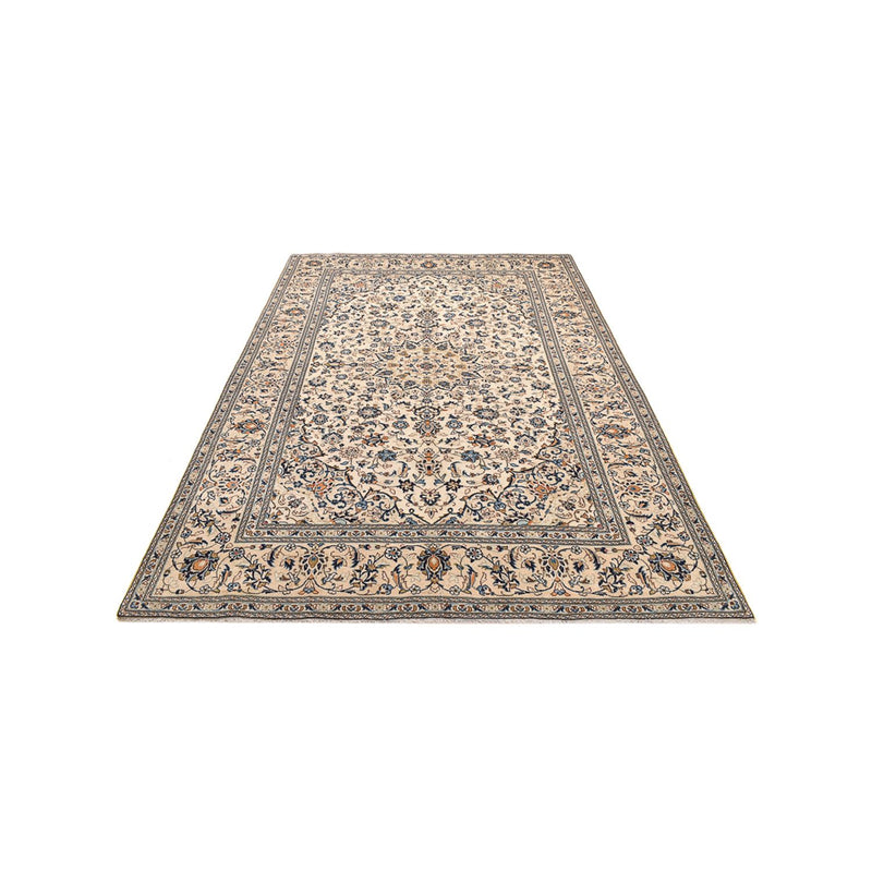 Persisk tæppe - Keshan - 310 x 196 cm - lys beige