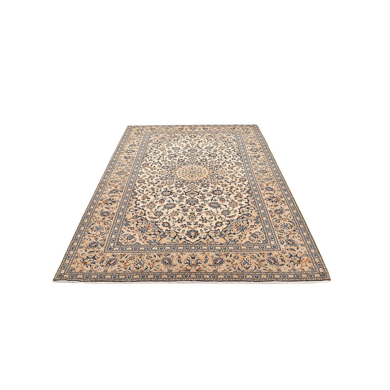 Persisk tæppe - Keshan - 293 x 201 cm - lys beige