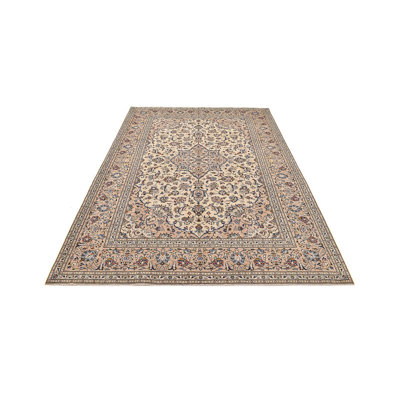 Persisk tæppe - Keshan - 310 x 207 cm - lys beige