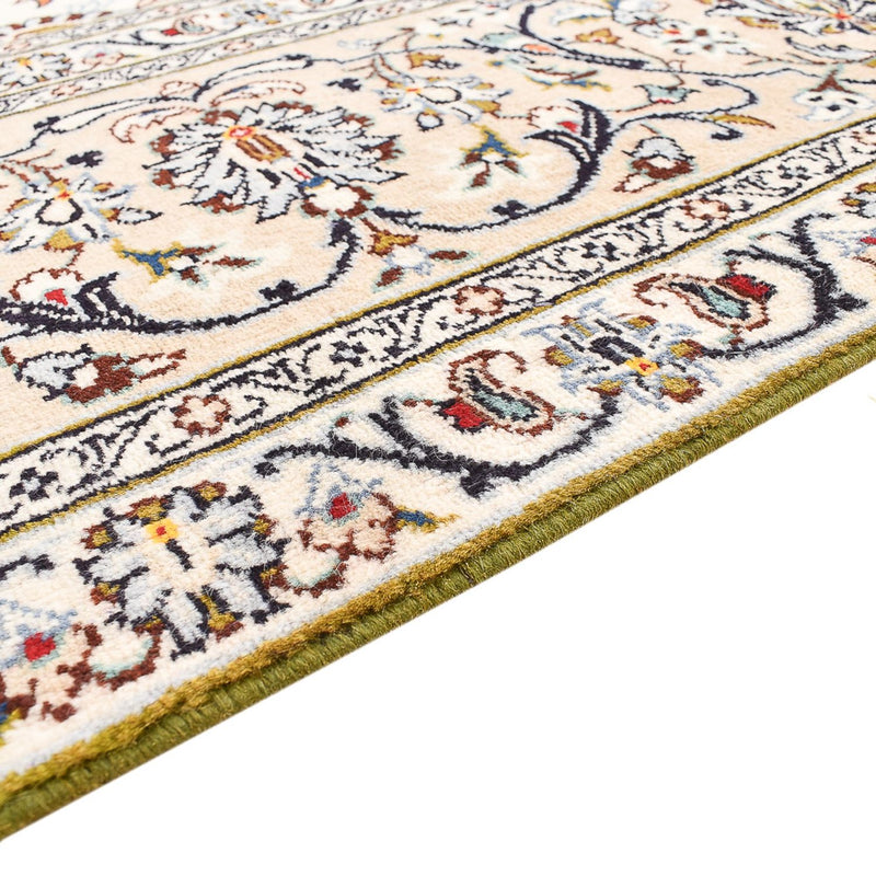 Persisk tæppe - Keshan - 400 x 288 cm - lys beige