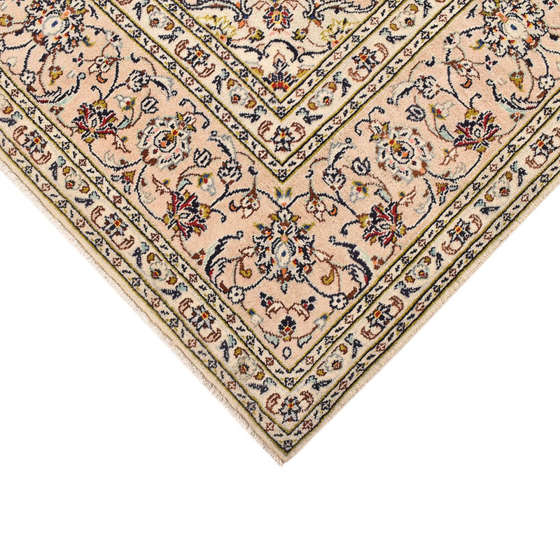 Persisk tæppe - Keshan - 300 x 200 cm - lys beige