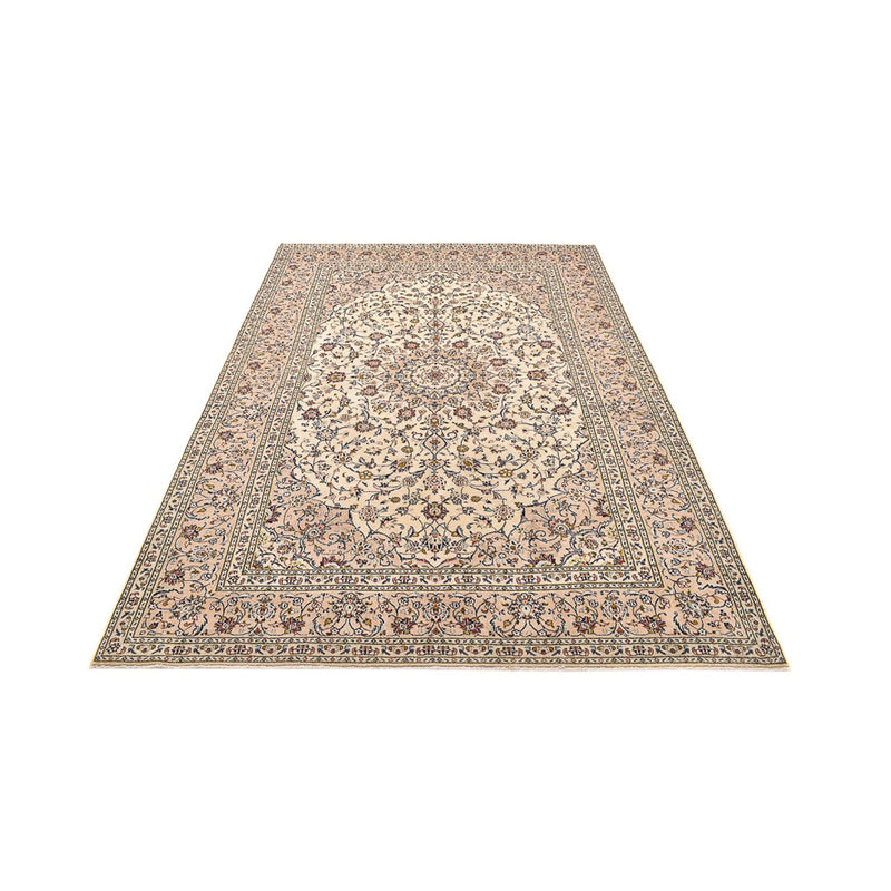 Persisk tæppe - Keshan - 300 x 200 cm - lys beige