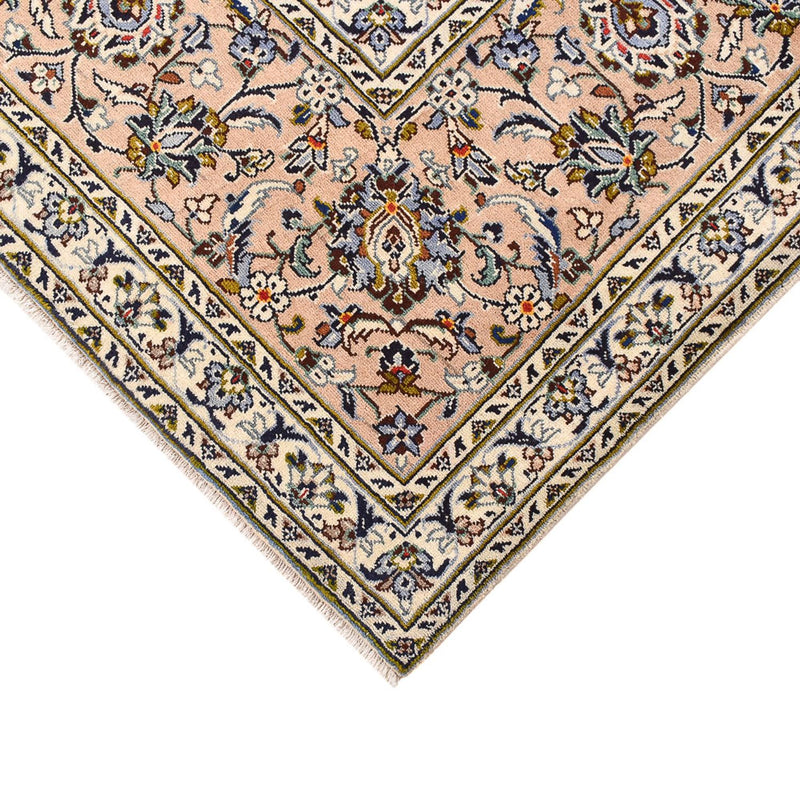 Persisk tæppe - Keshan - 405 x 292 cm - lys beige