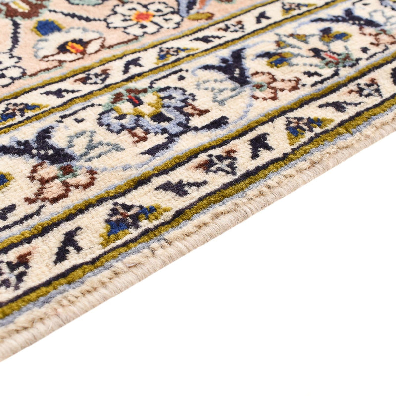 Persisk tæppe - Keshan - 405 x 292 cm - lys beige
