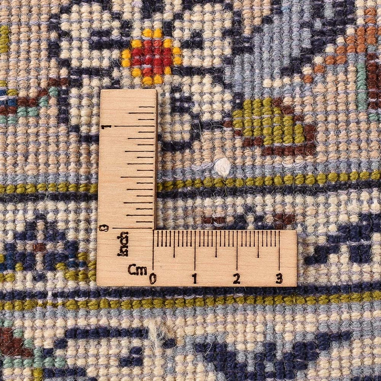 Persisk tæppe - Keshan - 405 x 292 cm - lys beige