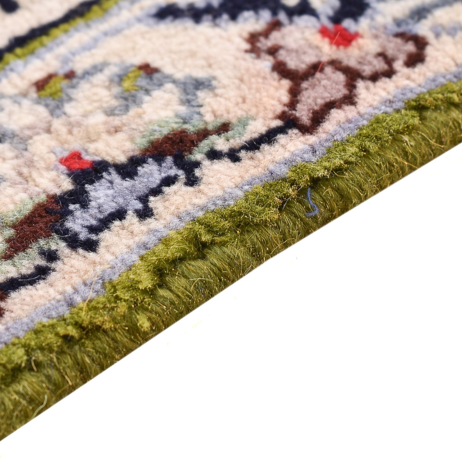 Persisk tæppe - Keshan - 403 x 282 cm - lys beige