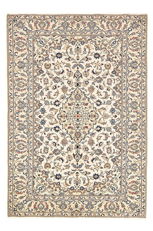 Persisk tæppe - Keshan - 290 x 191 cm - lys beige