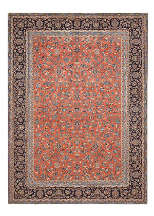 Persisk tæppe - Keshan - 336 x 243 cm - rød