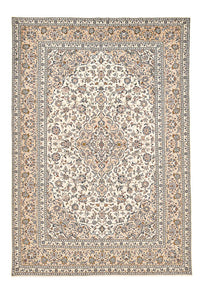 Persisk tæppe - Keshan - 360 x 250 cm - lys beige