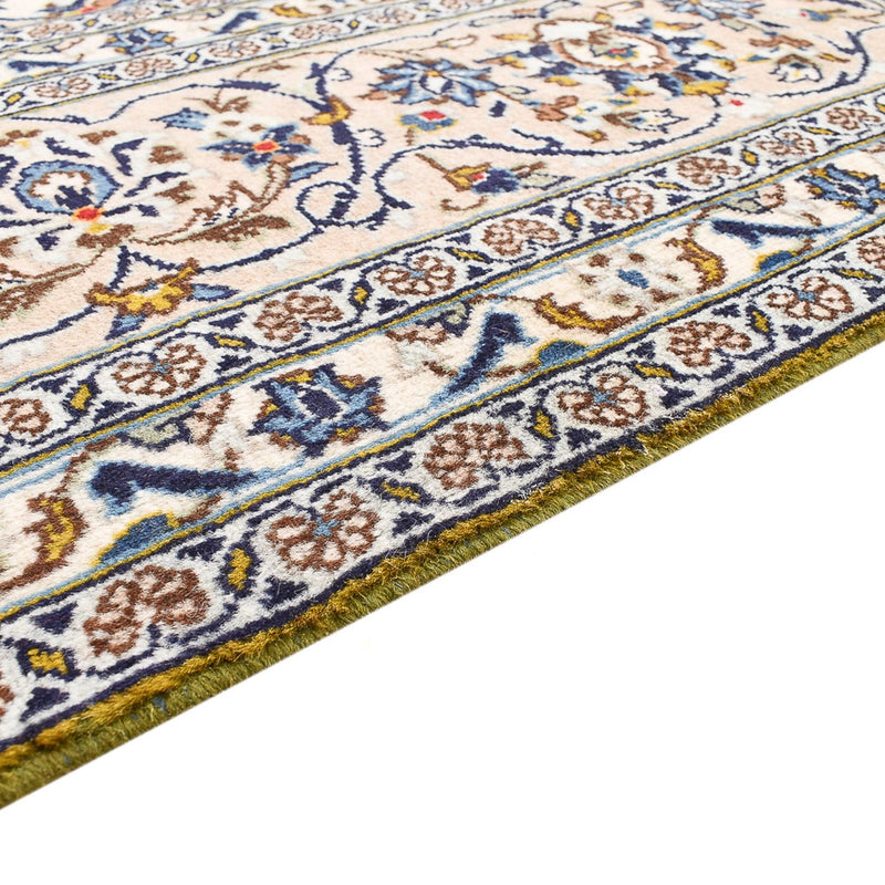 Persisk tæppe - Keshan - 360 x 246 cm - lys beige