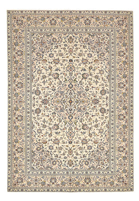 Persisk tæppe - Keshan - 352 x 242 cm - lys beige
