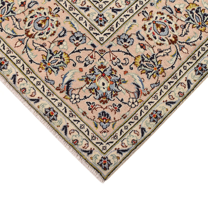 Persisk tæppe - Keshan - 352 x 242 cm - lys beige