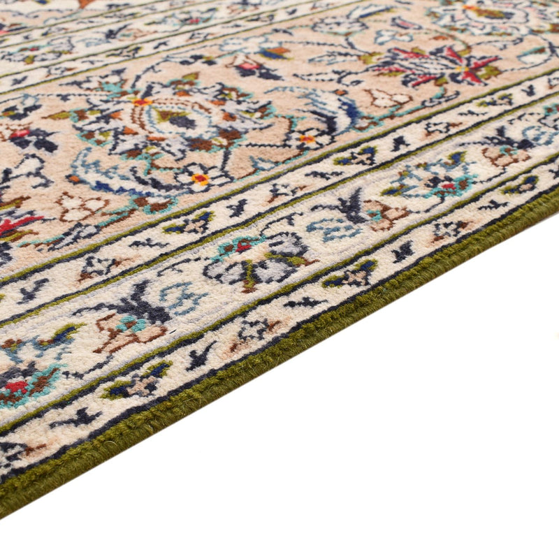 Persisk tæppe - Keshan - 340 x 245 cm - lys beige