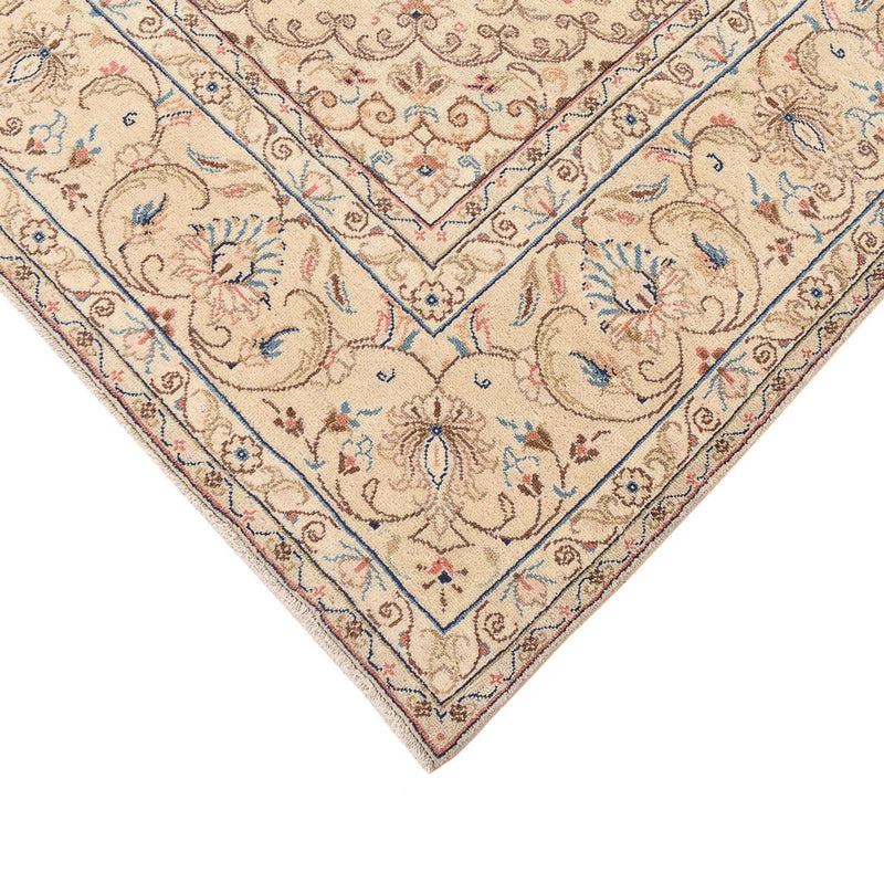 Persisk tæppe - Keshan - 335 x 250 cm - lys beige