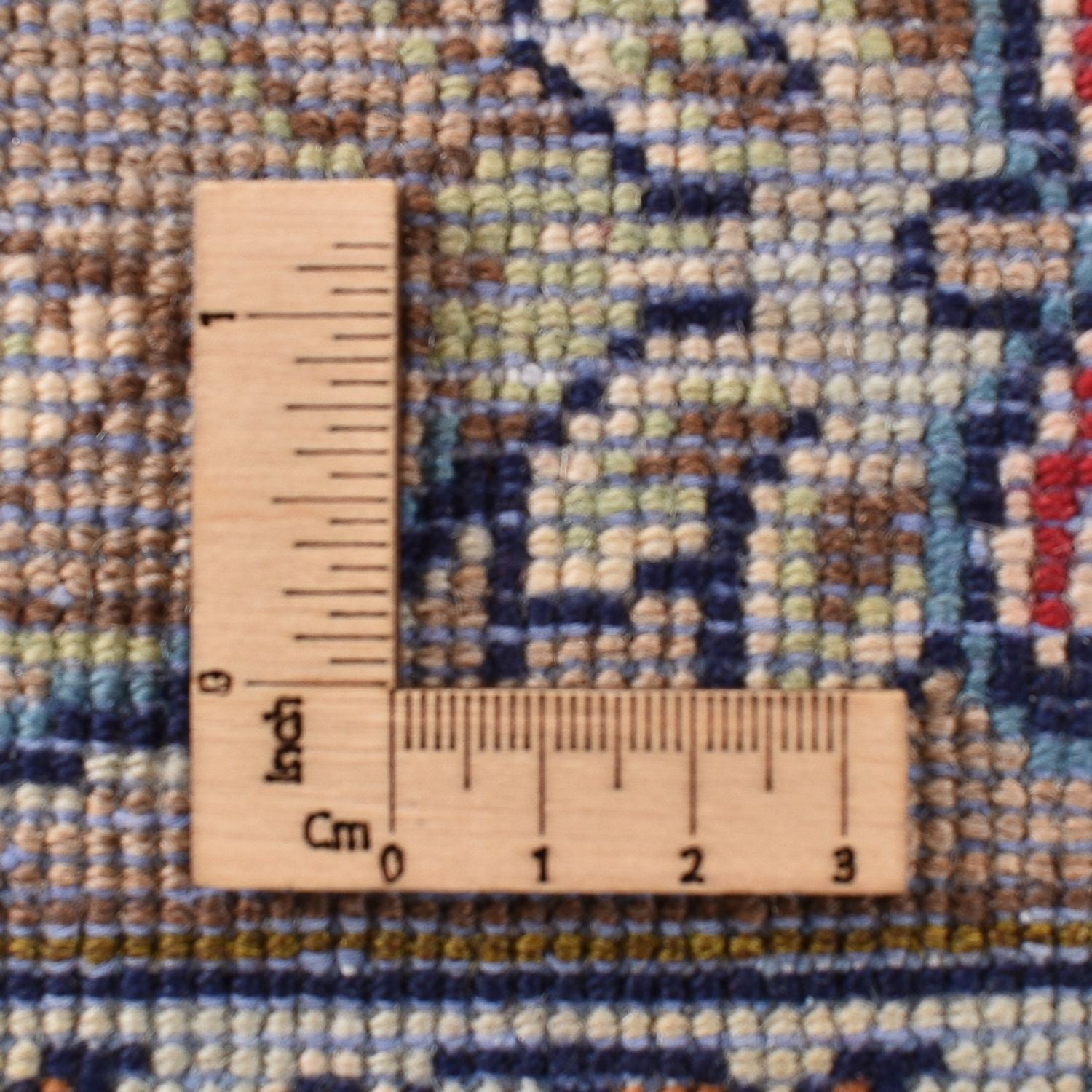 Persisk tæppe - Keshan - 333 x 235 cm - lys beige