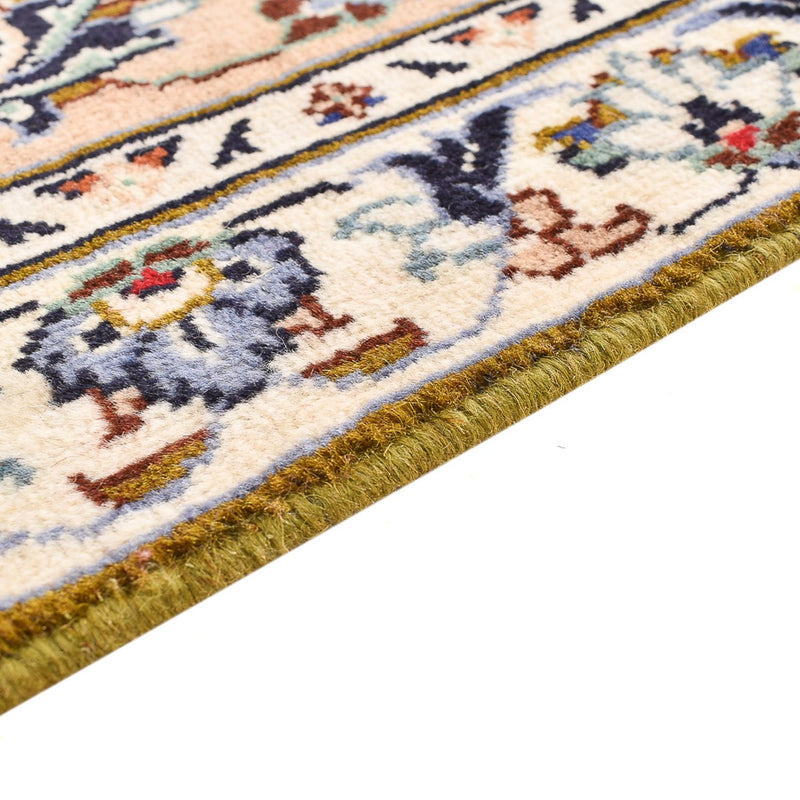 Persisk tæppe - Keshan - 349 x 241 cm - lys beige