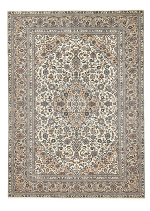 Persisk tæppe - Keshan - 345 x 235 cm - sand