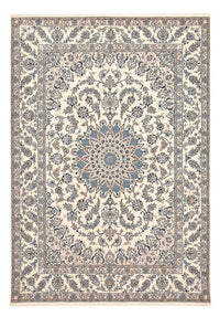 Persisk tæppe - Nain - 347 x 243 cm - lys beige
