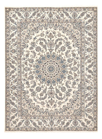 Persisk tæppe - Nain - 343 x 244 cm - lys beige