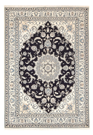 Persisk tæppe - Nain - 245 x 166 cm - mørkeblå