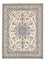 Persisk tæppe - Nain - 239 x 170 cm - lys beige